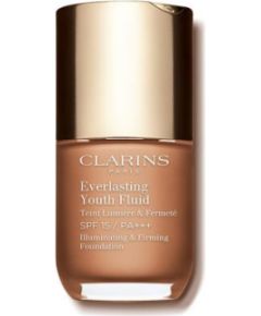 Clarins, Everlasting Youth, Anti-Ageing, Liquid Foundation, 110,5, Tawny, 15 ml *Tester Dekoratīvā kosmētika