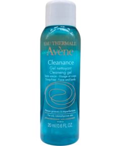 Avene, Cleanance, Alcohol-Free, Purifying, Cleansing Gel, For Face & Body, 20 ml *Tester Ķermeņa kosmētika
