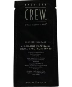 American Crew, Broad Spectrum, Anti-Ageing, After-Shave Balm, 7.4 ml *Sample Bārdas kopšana