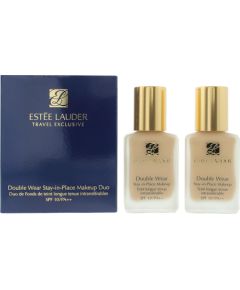 Estée Lauder Set Duo, Estee Lauder, Double Wear - Stay-In-Place Makeup, Oil-Free, Matte Finish, Liquid Foundation, 1W2, Sand, SPF 10, 2 pcs, 30 ml Dekoratīvā kosmētika
