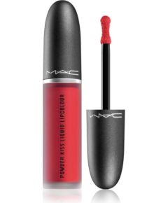 MAC, Powder Kiss, Liquid Lipstick, 975, Ruby Boo, 5 ml Lūpu krāsas, spīdumi, balzāmi