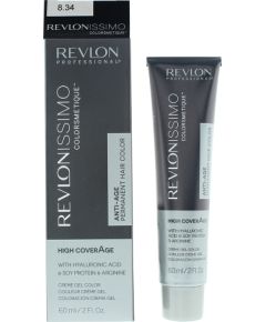 Revlon, Colorsmetique, KER-HA Complex™, Permanent Hair Dye, 8.34 Light Hazel Blonde, 60 ml Matu kopšana