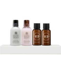 Hair Therapy Conditioner Set Molton Brown: Indian Cress, Hair Conditioner, For Purifying, 50 ml + Kumudu, Hair Conditioner, For Volume, 50 ml + Mandarin & Clary Sage, Hair Conditioner, For Repairing, 30 ml + Molton Brown, Kumudu, Hair Conditioner, For Vol Matu kopšana