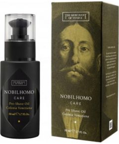 The Merchant Of Venice, Nobil Homo Care, Olive Oil, Hydrating & Softening, Pre-Shaving Oil, 50 ml Bārdas kopšana