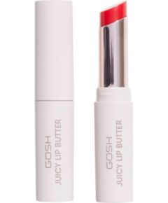 Gosh, Juicy Lip Butter, High-Pigment, Cream Lipstick, 004, Burning Heart, 2.8 g Lūpu krāsas, spīdumi, balzāmi