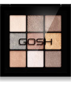 Gosh, Eyedentity, Eyeshadow Palette, 003, Be Happy, 9 Shades, 8 g Dekoratīvā kosmētika