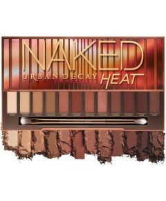 Urban Decay, Naked Heat, Eyeshadow Palette, 12 Shades, 15.6 g Dekoratīvā kosmētika