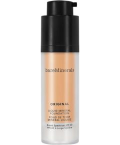 BareMinerals, Original Liquid Mineral, Luminous, Liquid Foundation, 20, Golden Tan, SPF 20, 30 ml Dekoratīvā kosmētika