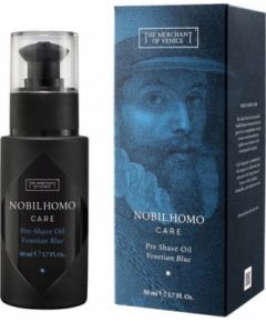 The Merchant Of Venice, Venetian Blue, Olive Oil, Hydrating & Softening, Pre-Shaving Oil, 50 ml Bārdas kopšana