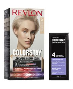 Revlon, Color Stay , Permanent Hair Dye, 01 Light Ash Blonde, 165 ml Matu kopšana