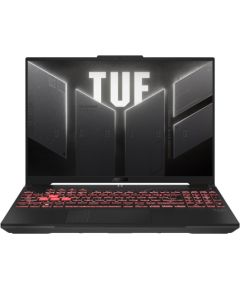ASUS TUF Gaming A16 FA607NUG-RL116W AMD Ryzen™ 7 7445HS Laptop 40.6 cm (16") WUXGA 16 GB DDR5-SDRAM 512 GB SSD NVIDIA GeForce RTX 4050 Wi-Fi 6 (802.11ax) Windows 11 Home Black, Grey Portatīvie datori