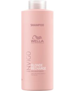 Wella Professionals, Invigo Blonde Recharge, Color Pigments, Hair Colour Shampoo, For Blonde Hair, Cool Blonde, 1000 ml Шампуни