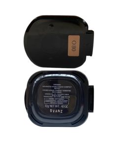 Shiseido, Advanced Hydro Liquid, Compact Foundation, O80, Deep Ochre, SPF 10, Refill, 12 g Dekoratīvā kosmētika