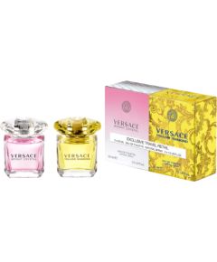 Set Versace: Bright Crystal, Eau De Toilette, For Women, 30 ml + Yellow Diamond, Eau De Toilette, For Women, 30 ml Парфюмерные наборы