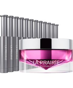 Set La Prairie: Platinum Rare Haute-Rejuvenation, Rejuvenating, Night, Cream Mask, For Face, 20 ml + Platinum Rare Haute-Rejuvenation, Rejuvenating, Night, Serum, For Face, 12 pcs, 0.7 ml Парфюмерные наборы