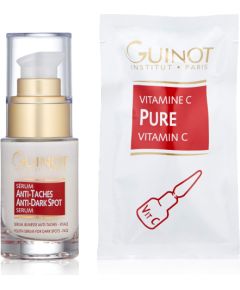 Set Guinot: Anti-Taches, Anti-Dark Spots, Serum, For Face, 23.5 ml + Pure, Vitamin C, Serum, For Face, 1.5 ml Парфюмерные наборы