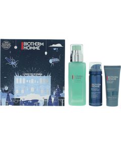 Set Biotherm: Aquapower, Hydrating, Gel, For Face, 75 ml + Homme, Eliminates Impurities, Cleansing Gel, For Face, 40 ml + Homme, Shaving Foam, 50 ml Парфюмерные наборы