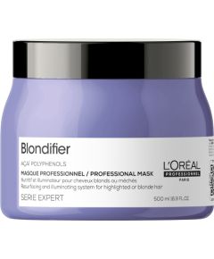L'Oreal Professionnel, Serie Expert Blondifier, Acai Polyphenols, Hair Treatment Cream Mask, Resurfacing And Illuminating, 500 ml Matu kopšana