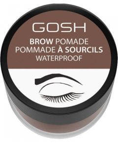 Gosh, Gosh, Waterproof, Eyebrow Pomade, 001, Brown, 4 ml Kосметические средства