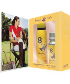 Gift Set Beverly Hills Polo Club: 1982 - Sport 8, Eau De Parfum, For Women, 50 ml + 1982 - Sport 8, Anti-Perspirant, Deodorant Roll-On, For Men, 50 ml Парфюмерные наборы