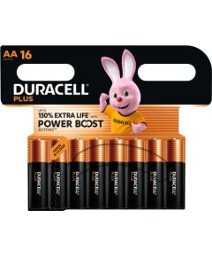 Duracell Plus Boost MN 1500 BL16 AA Baterijas un akumulatori