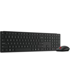 Lenovo Multi-Mode Pro Combo Keyboard and Mouse 6000-Estonia Keyboard and Mouse Set Wireless Mouse included Estonian Bluetooth Eclipse Black Klaviatūras