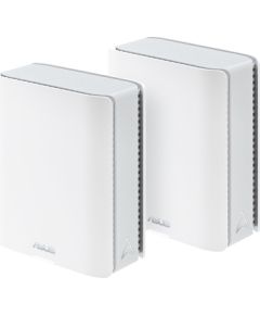 Asus Tri-band WiFi 7 Smart AiMesh Extendable Router ZenWiFi BT8 (2pk) 802.11be 14000 Mbit/s Ethernet LAN (RJ-45) ports 4 Mesh Support Yes MU-MiMO Yes 4G/5G Antenna type Internal 1 Рутеры