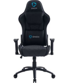 Onex PVC; Nylon caster; Metal Onex Gaming chairs GX330 Series Black Gaming krēsli