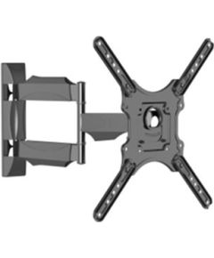 Gembird Wall mount WM-55ST-01 Tilt, swivel, rotate 32-55 " Maximum weight (capacity) 32 kg Black Крепления для телевизоров
