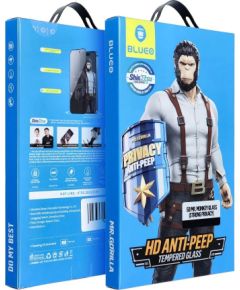 Защитное стекло дисплея 5D Mr. Monkey Glass (Strong Privacy) Apple iPhone 17 Pro Max черное Защитная пленка для экрана