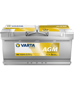 Varta Startera akumulatoru baterija 605901095 START-STOP PLUS (AGM) Аккумуляторы