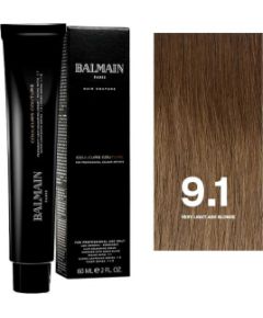 Balmain Professionnel, Couleurs Couture, Permanent Hair Dye, 9.1 Very Light Ash Blonde, 60 ml Уход за волосами
