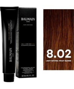 Balmain Professionnel, Couleurs Couture, Permanent Hair Dye, 8.02 Light Natural Violet Blonde, 60 ml Уход за волосами