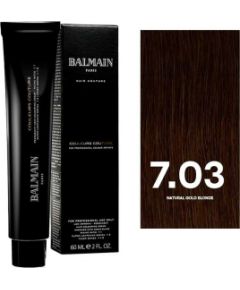 Balmain Professionnel, Couleurs Couture, Permanent Hair Dye, 7.03 Natural Gold Blonde, 60 ml Уход за волосами