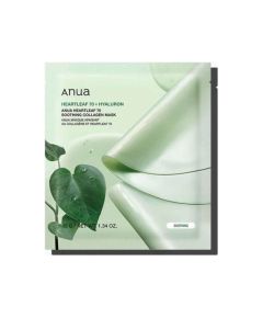Anua, Heartleaf 70, Hyaluron, Soothing, Sheet Mask, For Face, 28 ml Sejas kopšana
