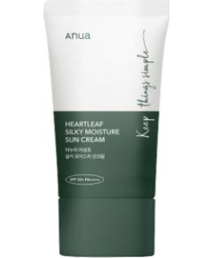 Anua, Heartleaf, Sunscreen Cream, Face, SPF50+ PA++++, 50 ml Ķermeņa kosmētika