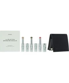 Dark Blue Set Byredo: Colour Stick, Multifunctional, Eyeshadow Stick, 509, Solar Flare, 3.5 g + Colour Stick, Multifunctional, Eyeshadow Stick, Kumato Face, 3.5 g + Colour Stick, Multifunctional, Eyeshadow Stick, Flower Play, 3.5 g + Byredo, GWP Leather P Dekoratīvā kosmētika