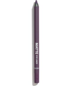 Gosh, Gosh, Matte, Gel Pencil Eyeliner, 019, Dusty Violet, 1.2 g Kосметические средства