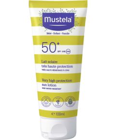 Mustela, Very High Protection, Water-Resistant, Sunscreen Lotion, SPF 50+, 100 ml Ķermeņa kosmētika