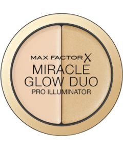 Max Factor, Miracle Glow Duo, Illuminating, Highlighter Powder, 10, Light, 11 g Kосметические средства