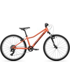 Pusaudžu velosipēds Rock Machine Catherine Jr. 24 Coral Red (Rata izmērs: 24 Rāmja izmērs: 12) Городские велосипеды