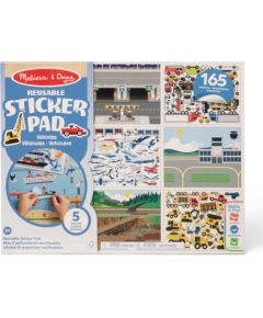 Spin Master Melissa & Doug Arts and Crafts: Vehicles - Reusable Sticker Pads (20155933) Interaktīvās rotaļlietas