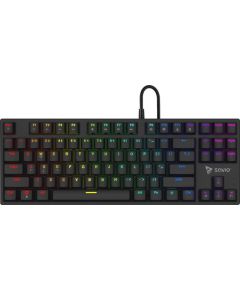 Savio Klawiatura mechaniczna rgb tempest x2 outemu red Klaviatūras
