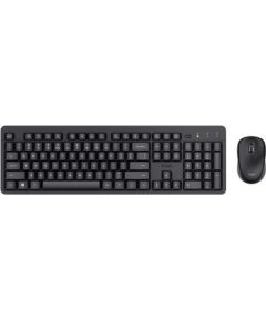 Trust Zestaw klawiatura + mysz ody ii wireless us Klaviatūras