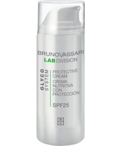 Bruno Vassari, Glyco System, Niacinamide, Hydra-Nourishing, Day, Cream, For Face, SPF 25, 50 ml Косметика для тела