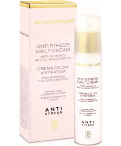 Bruno Vassari, Anti Stress, Vitamin A, Anti-Fatigue, Daily, Cream, For Face/Neck & Decolette, 50 ml Косметика для тела