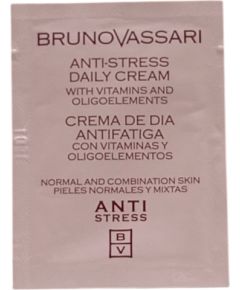 Bruno Vassari, Anti Stress, Anti-Fatigue, Daily, Cream, For Face, 3 ml *Sample Косметика для тела