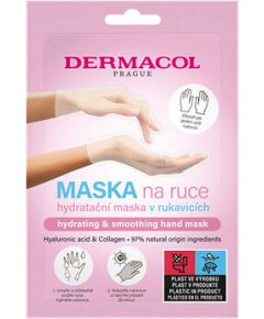 Dermacol Hand Mask ( 1 pár ) - Hydratační maska na ruce v rukavicích Smaržas - NESAKĀRTOTS