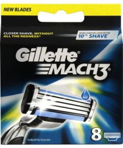 Gillette Mach 3 (M) 8szt Elektriskās zobu birstes