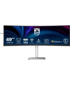 Monitors Philips 5000 series 49B2U5900C/00 124 cm (48.8") 5120 x 1440 px Dual QHD LCD Jaunumi - Datori